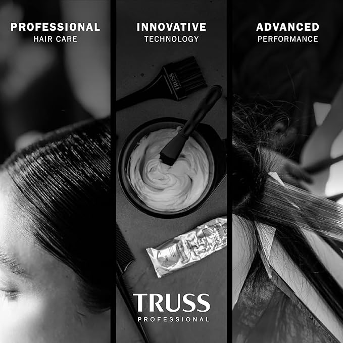 TRUSS Perfect Hair Mask with Collagen, Keratin & Hyaluronic Acid - Deep Conditioning Hair Treatment - Intense Moisture & Hydration - Repairs Fine, Thinning, Brittle, Dry Damaged Hair
