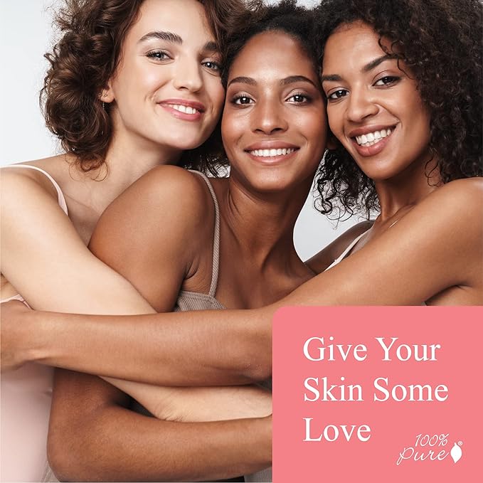 100% PURE Super Fruit Nourishing Oil Hydrating Skincare Face & Body Moisturizer, Rejuvenating Plant-Based Boost for Dry Dehydrated Skin - Vegan - 1oz