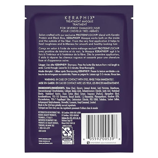 Nexxus Keraphix Masque for Damaged Hair 20 Count 1.5 oz