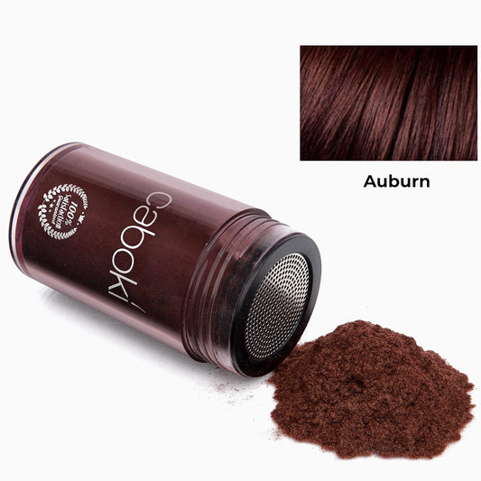 Caboki Hair Building Fiber. (30G, 90-Day Supply). Auburn