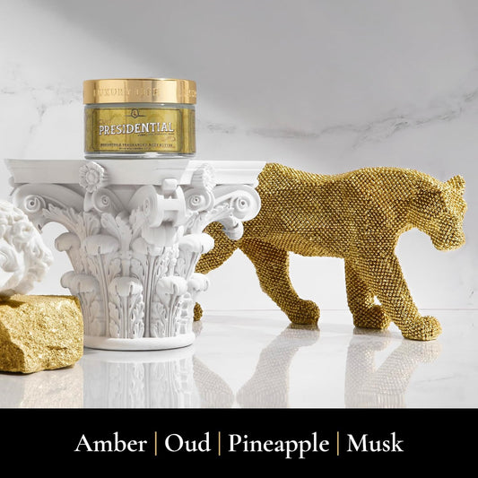 LUXURY LIFE BUTTER - Irresistibly Scented Body Butter with Hyaluronic Acid for Ultimate Moisture. Hydrates for a Non-Greasy Glamorous Glow (Presidential, Fresh Attraction, Luxury 5 oz)