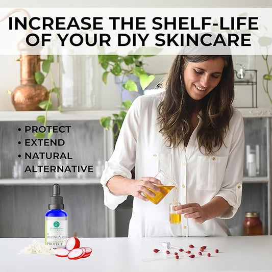 Skin Perfection Leucidal® Liquid Radish Root Natural Alternative to Synthetic Preservatives for Hyaluronic Acid Serums, DIY Lotion Making, Skin Care, Cosmetics, Beauty Lines (0.5 ounces)