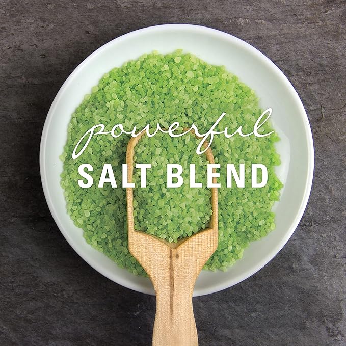 Village Naturals Therapy, Muscle Concentrated Mineral Bath Soak, Eucalyptus Mint Scent, 20 oz, Pack of 4