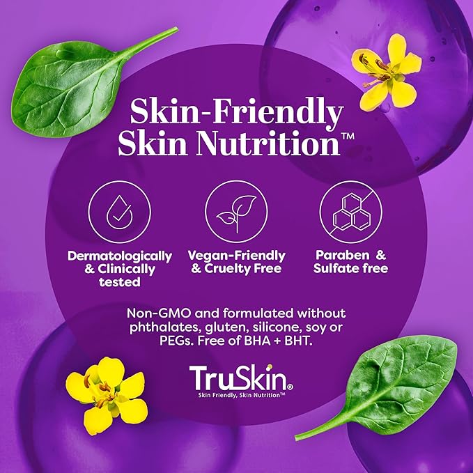 TruSkin (B3) Niacinamide Serum for Face – Minimize Appearance of Pores, Balance Moisture & Tone, Hydrate & Soothe with Hyaluronic Acid, Vitamin E, Aloe & Avocado Oil, 1 fl oz