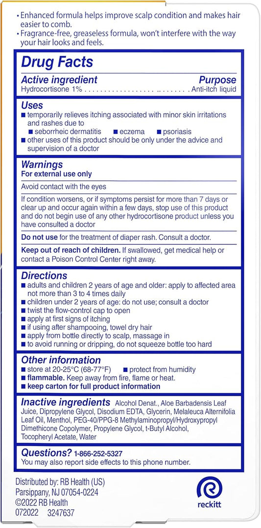 Scalpicin Max Strength Scalp Itch Treatment, 1.5 oz. (Pack of 2)
