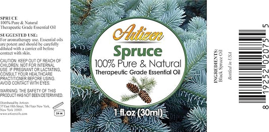 Artizen 30ml Oils - Spruce Essential Oil - 1 Fluid Ounce
