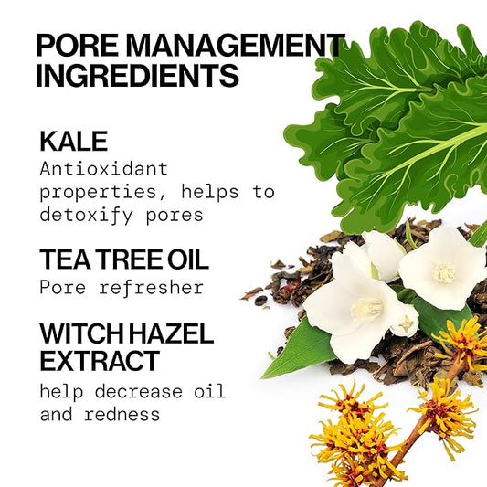 Pacifica - Blackhead Remover Strips Nose Strips - Kale Detox Skin Care - Deep Pore Cleansing Nose Strips w/Instant Pore Unclogging - Oil-Free, Non-Comedogenic Vegan, Clean Beauty Dermatologist Tested