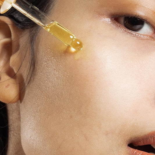 Rose Glow Oil, Organic Face Oil for Dry Skin, Fine lines, Vegan, Cacay Oil, Frankincense, Natural Retinol A 1 fl oz