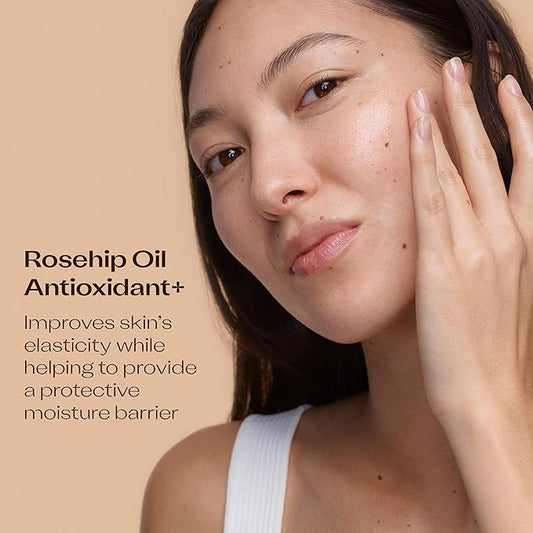 Trilogy Rosehip Oil Antioxidant+, Certified Organic Hydration & Repair Beauty Oil, 1.0 fl oz