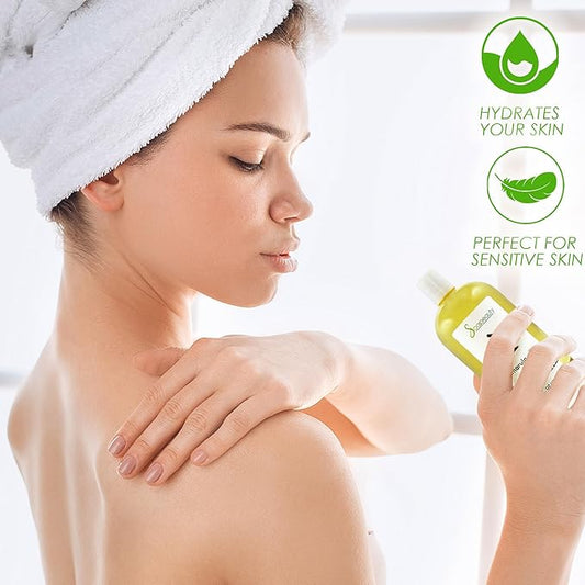 Soapeauty Marula Oil 100% Pure & Natural, Cold Pressed, Rich in Vitamin E & Omega Fatty Acids | Best for Skin, Hair, Face, Nails, and Soap Making | 8 fl oz