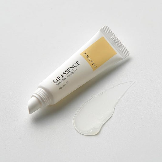 Lip Essence, 0.34 fl. oz. Soft Shea Butter Lip Balm, Hydrating & Nourishing Vegan non-sticky Chapstick with Hyaluronic acid, Ceramide, Soften Natural Glow lips for Chapped and Dry lips