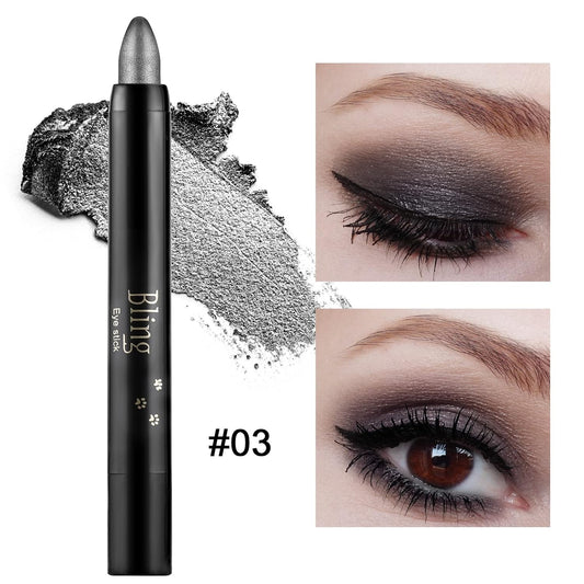 Boobeen Waterproof Eyeshadow Stick - Shimmer Cream Eyeshadow Pen, Easy to Use