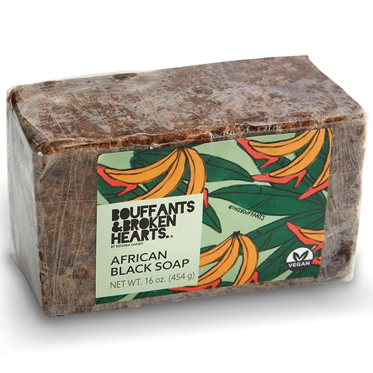 Bouffants Bundle - African Black Soap Bar (16oz) | Creamy White Shea Butter (8oz)