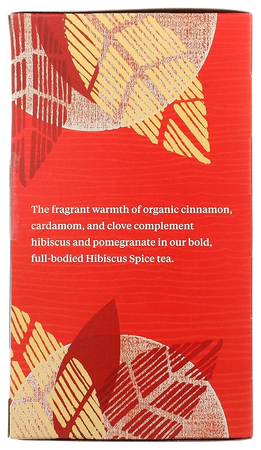 Allegro Tea, Organic Hibiscus Spice Tea Bags, 20 ct