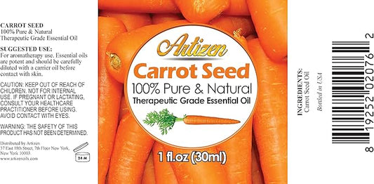 Artizen 30ml Oils - Carrot Essential Oil - 1 Fluid Ounce