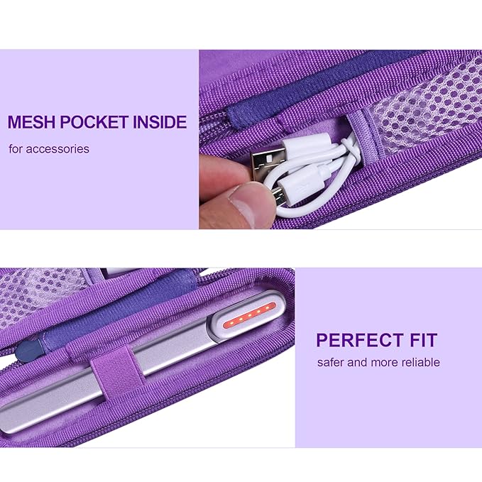 co2CREA Hard Carrying Case Compatible with SolaWave 4-in-1 Facial Wand/Radiant Renewal Wand (V2.0)