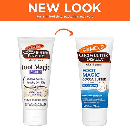 Palmer's Cocoa Butter Formula Foot Magic Scrub, 2.1 Ounce