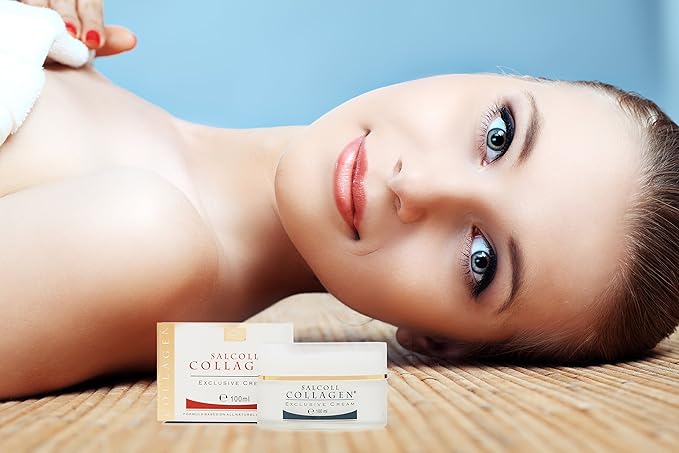 Collagen - Anti-Aging Marine Collagen Face Cream - Firming Moisturizer for Fine Lines & Wrinkles, Day & Night Treatment, All Skin Types, 100 ml. Jar