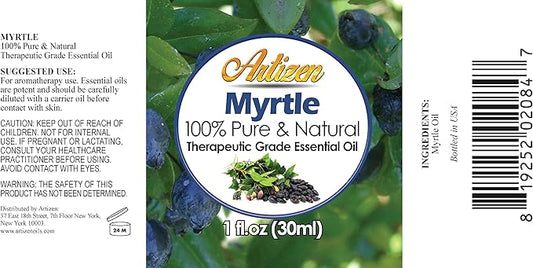 Artizen 30ml Oils - Myrtle Essential Oil - 1 Fluid Ounce