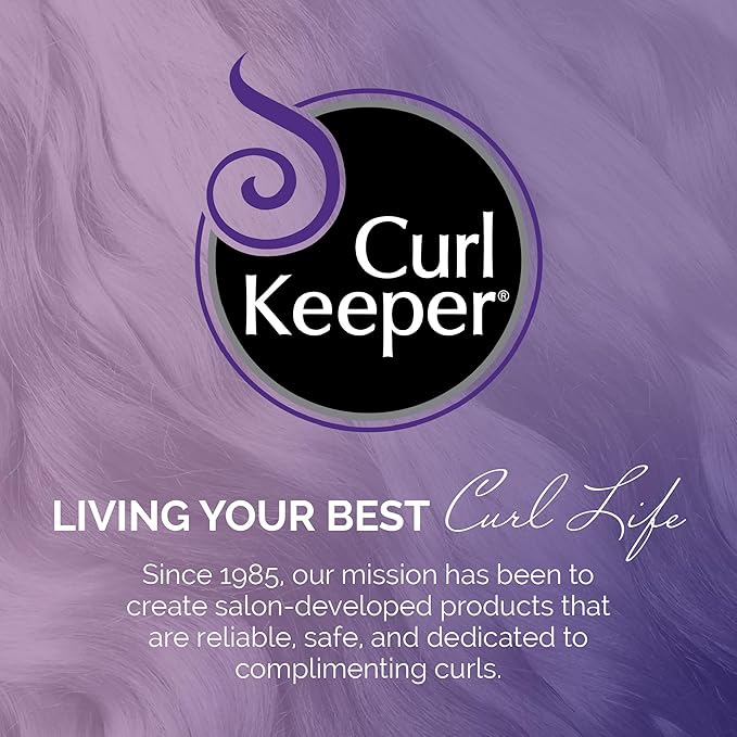 Original Curl Keeper Anti-Frizz Curl Defining Hair Styler (12 Oz) - Fragrance-Free, Lightweight Curl Definer Liquid Gel for All Weather Conditions - Wavy & Curly Hair Products for Women
