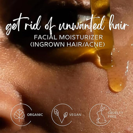 Umber by J Hydrating Facial Moisturizer – Face Serum for Dry and Sensitive Skin with Tea Tree Oil and Jojoba Oil – Improves Overall Skin Tone and Helps Balance Sebum Production for Healthy Skin