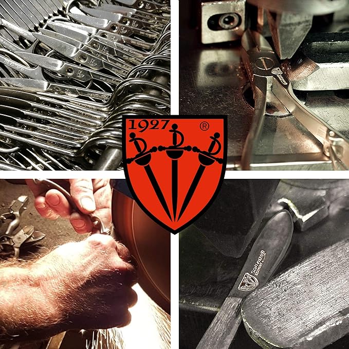 3 Swords Germany - Brand Quality 9-Piece Pedicure kit Set - Callus Remover and Nail Care Tools - Made in Solingen/Germany