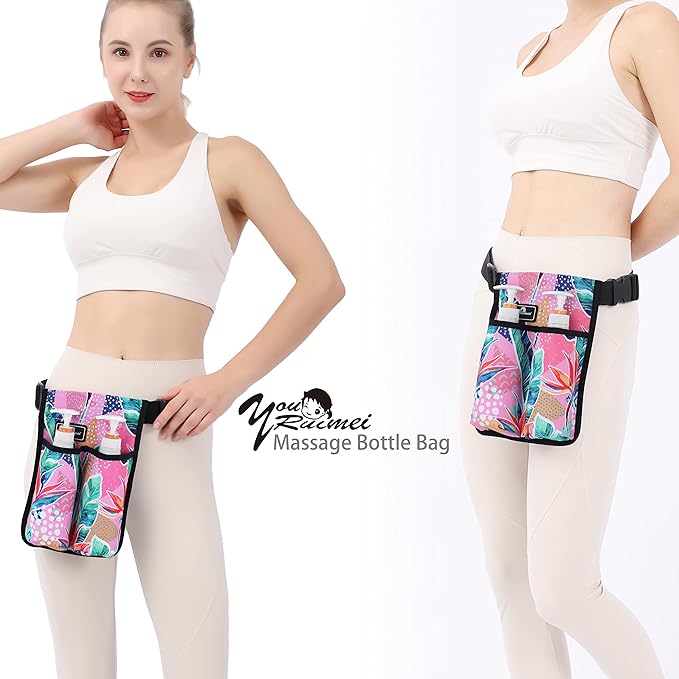 Massage Bottle Bag assage Oil Bag Massage Therapist Holster Massage Lotion Holster Massage Oil Holster (YR2KD-BaJY)