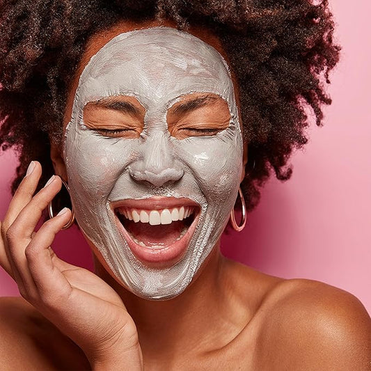 Zakia's Morocco Moroccan Rhassoul Clay Mask (Rose Scented) - Organic Natural Facial Clay and Skin Care Treatment - Anti-aging Mud Mask Heals Dry & Oily Skin, Acne, Eczema & Psoriasis - 8 Oz