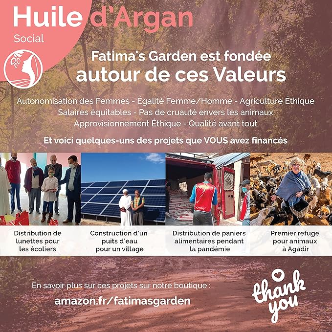 Fatima's Garden Rhassoul Clay - Natural Detox Clay for Skin & Hair, 1Kg