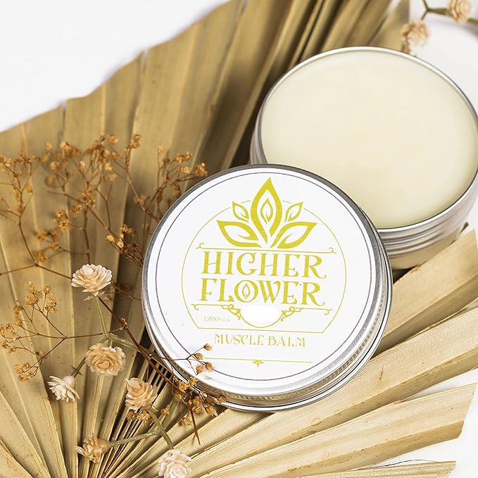 Hemp Muscle Balm, 1200 MGS Vanilla