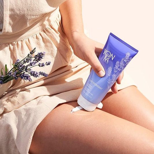 Yon-Ka Lait Hydratant Body Milk, Hydrating and Regenerating Body Lotion with Glycerin and Sweet Almond Oil, Nourish Dry Skin (7.07oz / 200ml)