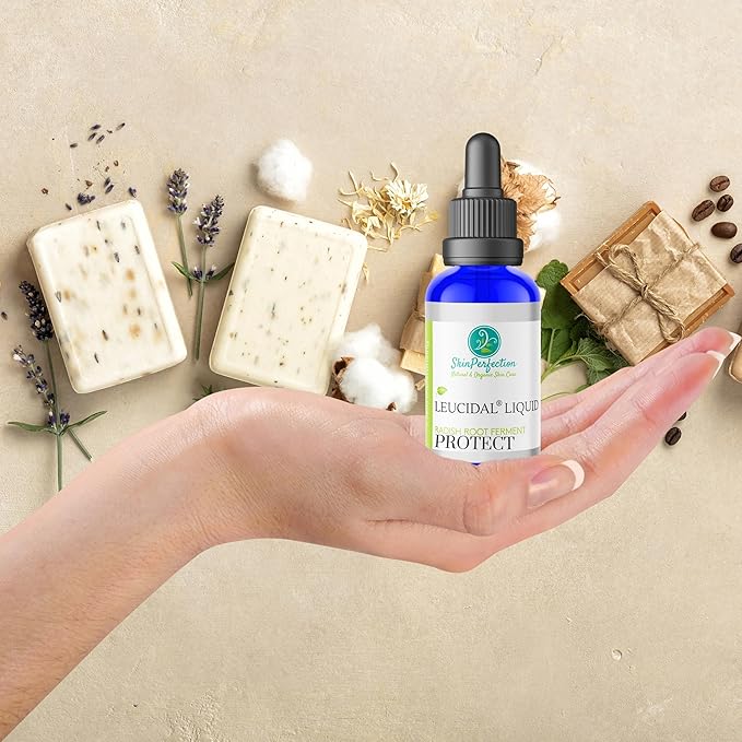 Skin Perfection Leucidal® Liquid Radish Root Natural Alternative to Synthetic Preservatives for Hyaluronic Acid Serums, DIY Lotion Making, Skin Care, Cosmetics, Beauty Lines (0.5 ounces)