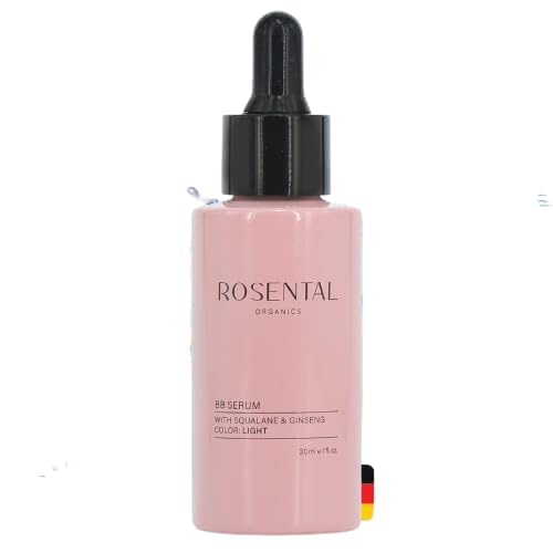 Organics Hydrating Facial Serum - 100% Vegan & Natural Cosmetics (30 ml, BB Serum Light)