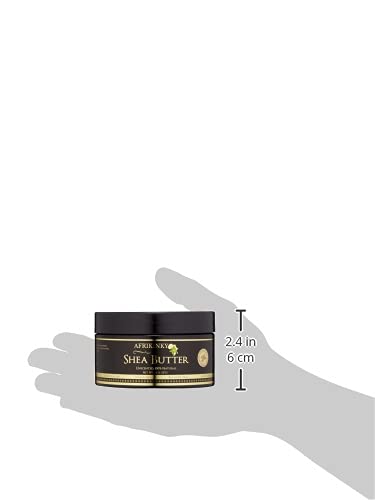 Shea Butter -Unrefined Pure Raw Grade A Ivory Authentic 8oz – Skin Nourishing, Moisturizing