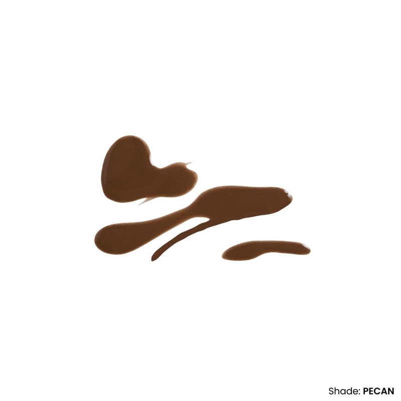 OFIR Brow Tonic Serum Browliner | Smudge-Proof Matte Finish | Hybrid Makeup & Skincare with Hyaluronic Acid & Plant Extracts | Strengthening | Cruelty-Free Brow Serum | Pecan - Warm Brown, 0.057 Oz