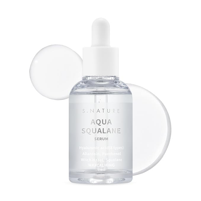 AQUA SQUALANE SERUM 50ml | Soothing, Inner moisture, Claming, Pore care, Sebum control | 1.69Fl Oz