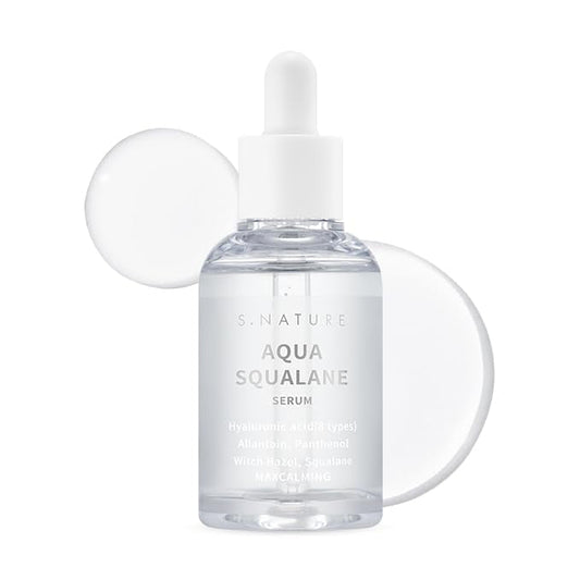 AQUA SQUALANE SERUM 50ml | Soothing, Inner moisture, Claming, Pore care, Sebum control | 1.69Fl Oz