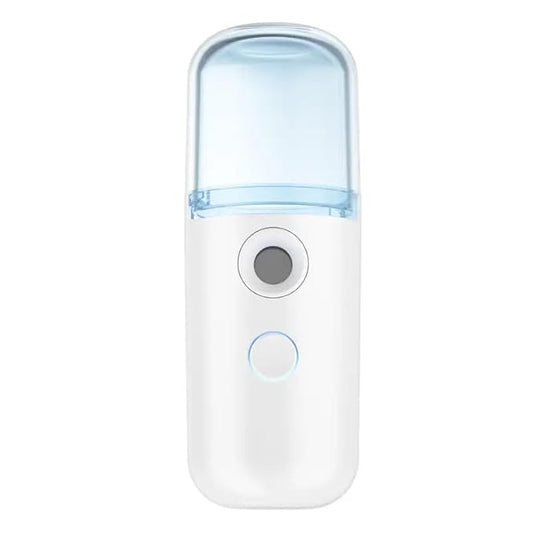 Nano Facial Mister, Mini Facial Steamer, Handy Moisturizing Mist Sprayer, Atomization Skin Care Steamer, USB Rechargeable, You May Receive Defective Products Please Feel Free to Contact Us