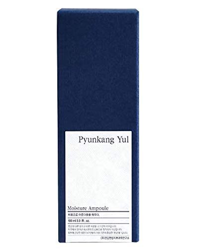 PYUNKANG YUL Moisture Ampoule - Korean Serum for Face - Making Moisture Barrier Maintaining the Skin Moisturized - Rapid Soothing Daily for Oily and Combination Skin Types - 3.4 Fl Oz