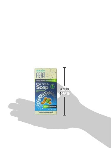 Kiwifruit and Walnut Foot Scrub Soap, 5.2 Fl. oz. (Pack of 2)