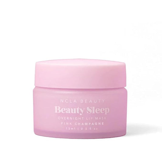 NCLA - Beauty Sleep Overnight Lip Mask | Vegan, Cruelty-Free, Clean Skincare (Pink Champagne)