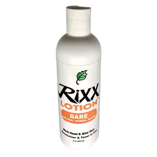 Bare Unscented Natural Herbal Blend (Sport Cap) with Witch Hazel, Aloe Vera, Shea Butter and Hyaluronic Acid. Moisturizer and Skin Toner for Face and Body.