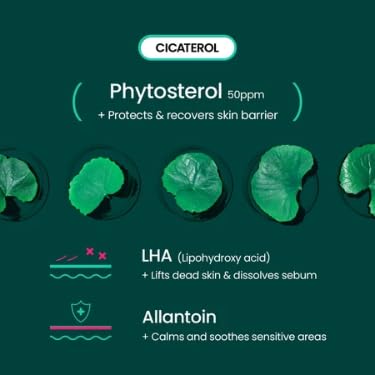 beplain Cicaterol Face Serum (1.01 fl oz) | Powerful Soothing & Recovery formula for irritated, sensitive skin | Highly concentrated Centella asiatica Cica ampoule | Korean skin care