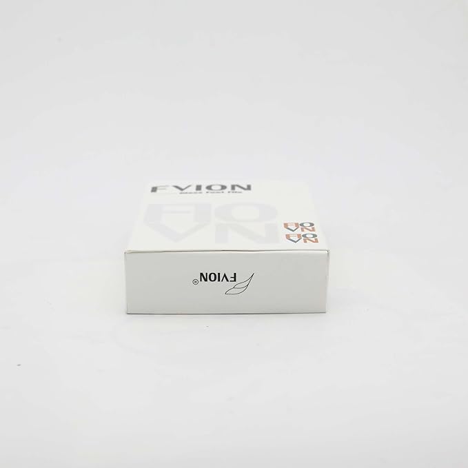 FVION Nano Glass Foot File with Bamboo Handle - Foot Scrubber Dead Skin Pumice Stone for Feet - The Ultimate Gentle Pedicure File Feet Callus Remover (Brown)