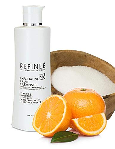 Gentle Exfoliating & Clarifying Face Fruit Cleanser for Oily and Acne Prone Skin 1oz
