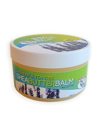 The Original CJ's BUTTer® All Natural Shea Butter Balm - Lavender & Tea Tree, 6 oz. Pot