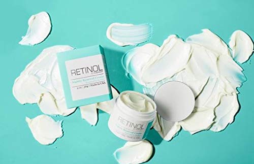 Retinol Nightly Renewal Cream │ All in One Age Repairing Night Cream Targets Wrinkles and Fine Lines