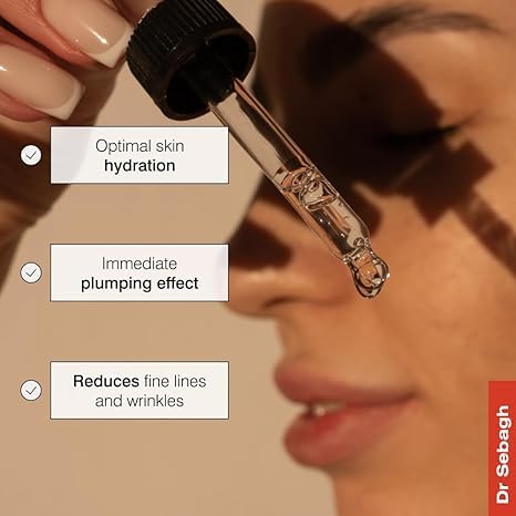 Serum Repair Travel Size - (0.17 fl oz) | Award-Winning Hyaluronic Acid Hydrator | Anti Aging & Wrinkle | Skin Moisturize & Repair Formula | Collagen Boosting Youthful Glow For Women & Men