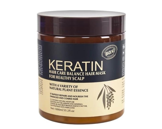 BY SKYMIKU Hair Treatment Deep Repair Conditioning Argan Oil Collagen Hair Mask Essence for Dry Damaged Hair Treatment and Mask, for Dry & Damaged (1000 ml)