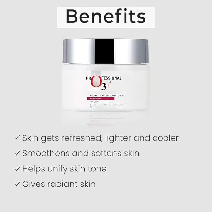 Dermal Zone Vitamin-A Night Repair Cream, 50g